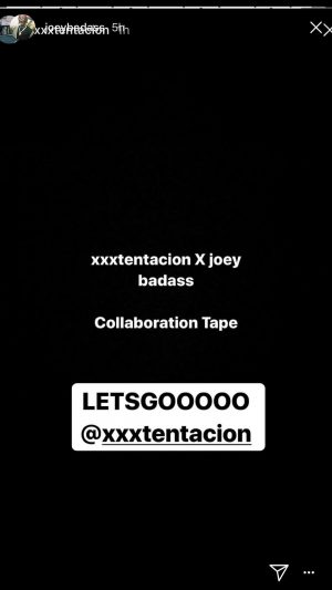 I Am Not Here For a Joey/XXX Collab